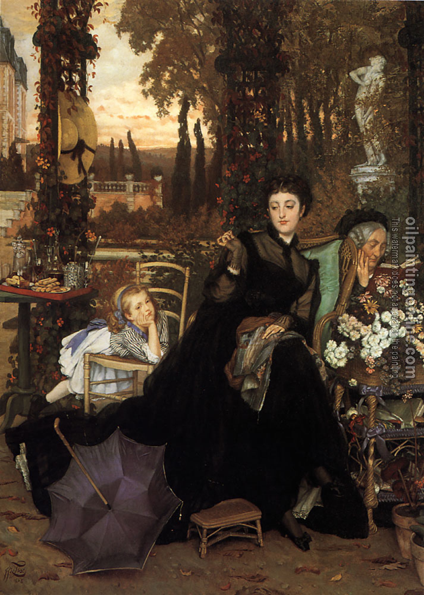 Tissot, James - A Widow